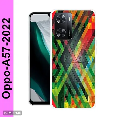 Stylish Silicon Printed Back Case Cover for Oppo A57 2022-thumb0