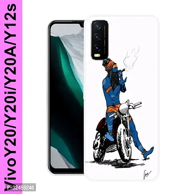 Designer Printed Mobile Back Cover for Vivo Y20-thumb0