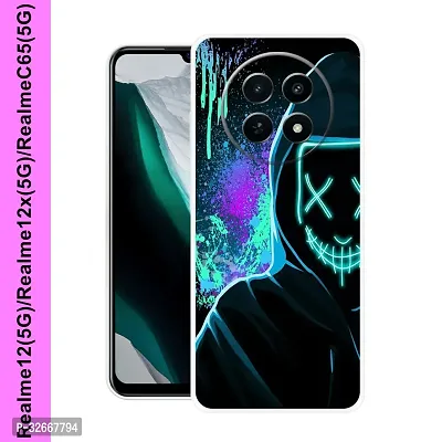 Stylish Silicon Back Cover for Realme 12 5G-thumb0