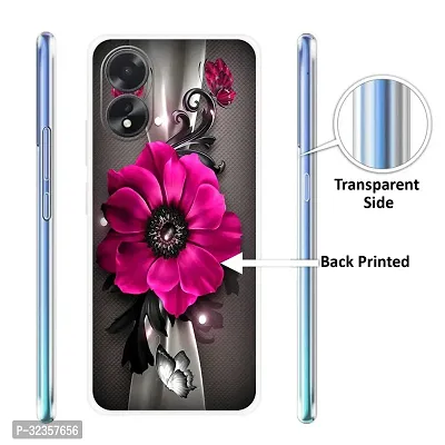 Stylish Silicon Printed Back Case Cover for Oppo A18-thumb3