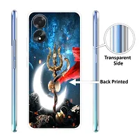 Stylish Silicon Printed Back Case Cover for Oppo A18-thumb2