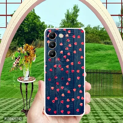 Stylish Silicon Printed Back Case Cover for Vivo T3 5G-thumb4