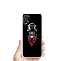 Stylish Silicon Printed Back Case Cover for Oppo A18-thumb3