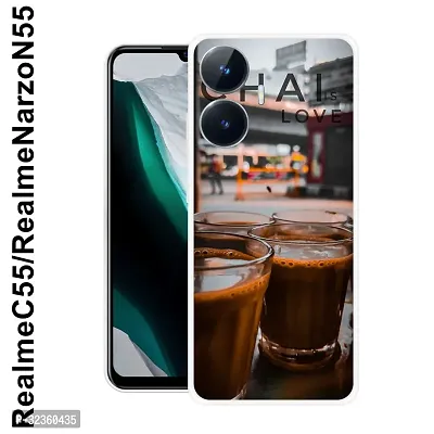 Classy Camera Cut Mobile Cover Realme Narzo N55-thumb0