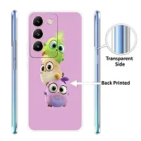 Stylish Silicon Printed Back Case Cover for Vivo T3 5G-thumb2