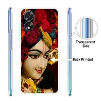 Stylish Silicon Printed Back Case Cover for Oppo A18-thumb2