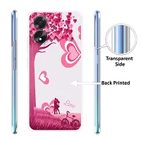 Stylish Silicon Printed Back Case Cover for Oppo A18-thumb2