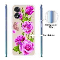 Stylish Silicon Printed Back Case Cover for Oppo A18-thumb2