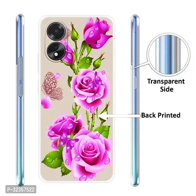 Stylish Silicon Printed Back Case Cover for Oppo A18-thumb3