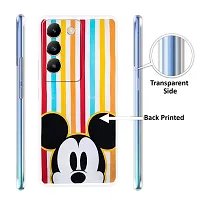 Stylish Silicon Printed Back Case Cover for Vivo T3 5G-thumb2