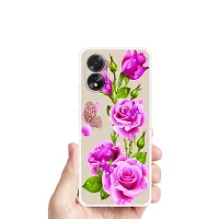 Stylish Silicon Printed Back Case Cover for Oppo A18-thumb3