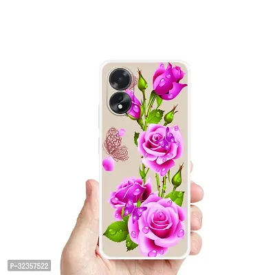 Stylish Silicon Printed Back Case Cover for Oppo A18-thumb4