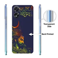 Stylish Silicon Printed Back Case Cover for Oppo A18-thumb2