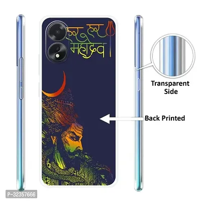 Stylish Silicon Printed Back Case Cover for Oppo A18-thumb3