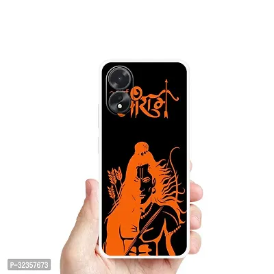 Stylish Silicon Printed Back Case Cover for Oppo A18-thumb4