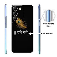 Stylish Silicon Printed Back Case Cover for Vivo T3 5G-thumb2