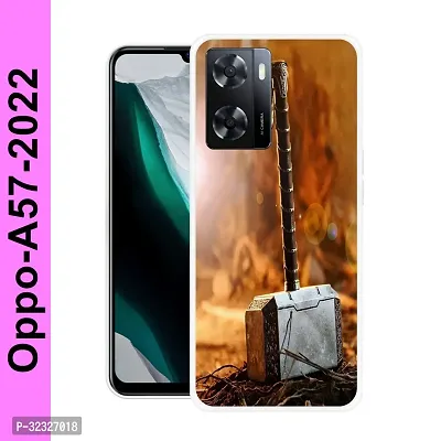 Stylish Silicon Printed Back Case Cover for Oppo A57 2022-thumb0