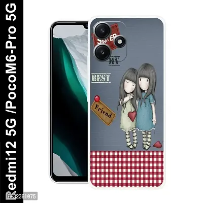 Redmi 12 5G Camera Cut Mobile Cover Stylish and Durable Protection-thumb0