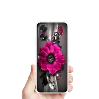 Stylish Silicon Printed Back Case Cover for Oppo A18-thumb3