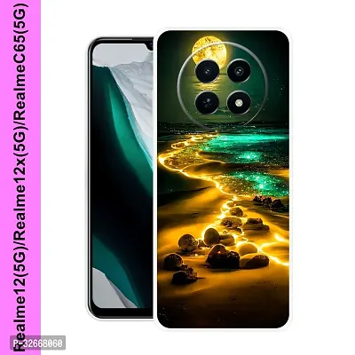 Stylish Silicon Back Cover for Realme 12X 5G-thumb0