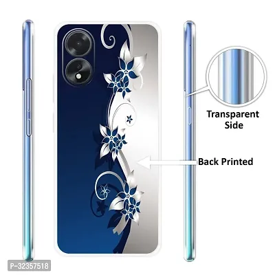 Stylish Silicon Printed Back Case Cover for Oppo A18-thumb3