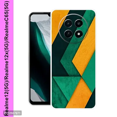 Stylish Silicon Back Cover for Realme 12 5G-thumb0