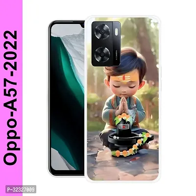 Stylish Silicon Printed Back Case Cover for Oppo A57 2022-thumb0