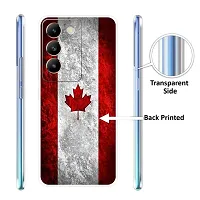 Stylish Silicon Printed Back Case Cover for Vivo T3 5G-thumb2