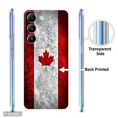 Stylish Silicon Printed Back Case Cover for Vivo T3 5G-thumb3