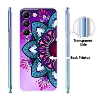 Stylish Silicon Printed Back Case Cover for Vivo T3 5G-thumb2