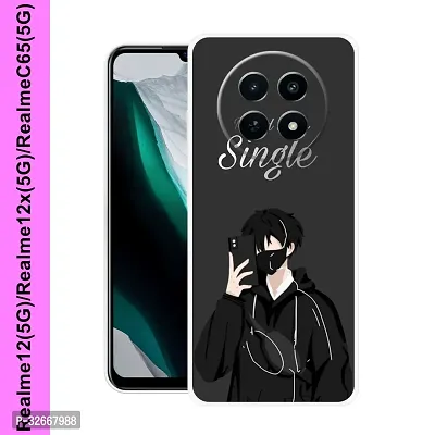 Stylish Silicon Back Cover for Realme 12 5G