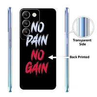 Stylish Silicon Printed Back Case Cover for Vivo T3 5G-thumb2