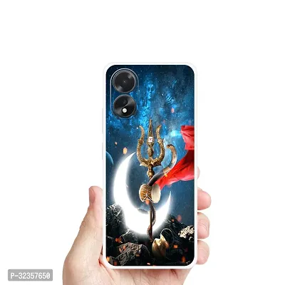 Stylish Silicon Printed Back Case Cover for Oppo A18-thumb4