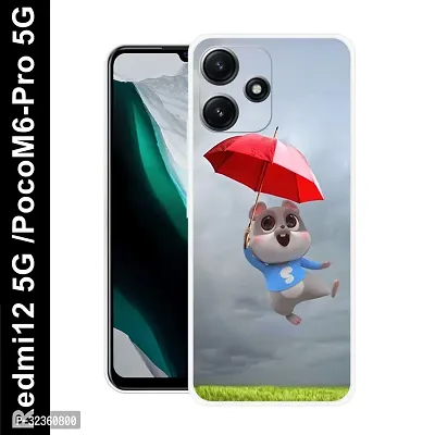 Redmi 12 5G Camera Cut Mobile Cover Stylish and Durable Protection-thumb0