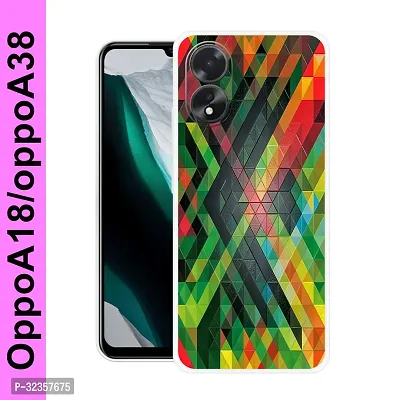 Stylish Back Case Cover for Oppo A18