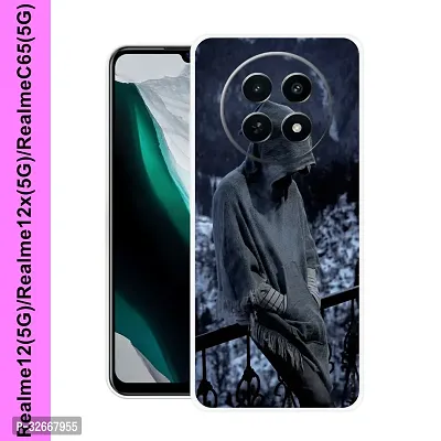 Stylish Silicon Back Cover for Realme 12 5G-thumb0