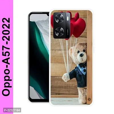 Stylish Silicon Printed Back Case Cover for Oppo A57 2022-thumb0