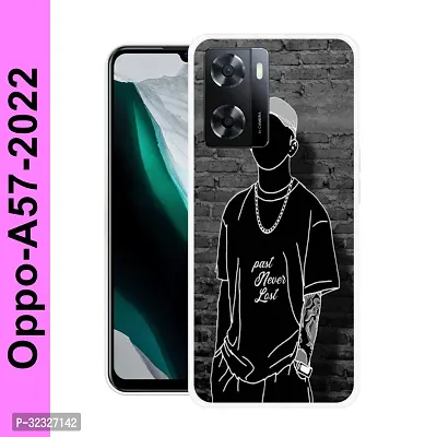 Stylish Silicon Printed Back Case Cover for Oppo A57 2022-thumb0