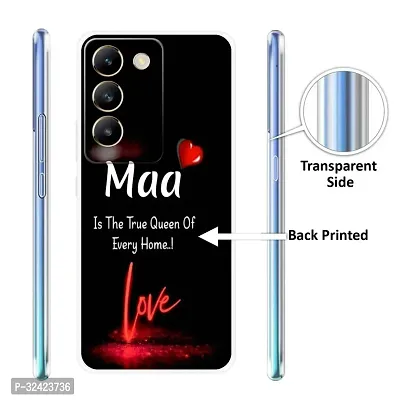 Stylish Silicon Printed Back Case Cover for Vivo T3 5G-thumb3