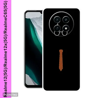 Stylish Silicon Back Cover for Realme 12 5G-thumb0