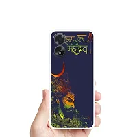 Stylish Silicon Printed Back Case Cover for Oppo A18-thumb3