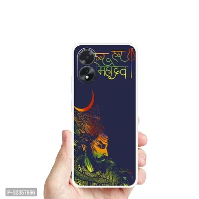 Stylish Silicon Printed Back Case Cover for Oppo A18-thumb4