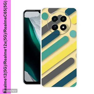 Stylish Silicon Back Cover for Realme 12 5G-thumb0