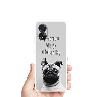 Stylish Silicon Printed Back Case Cover for Oppo A18-thumb3