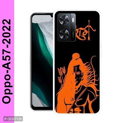 Stylish Silicon Printed Back Case Cover for Oppo A57 2022