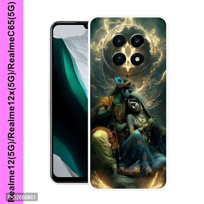 Stylish Silicon Back Cover for Realme 12X 5G