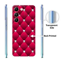 Stylish Silicon Printed Back Case Cover for Vivo T3 5G-thumb2