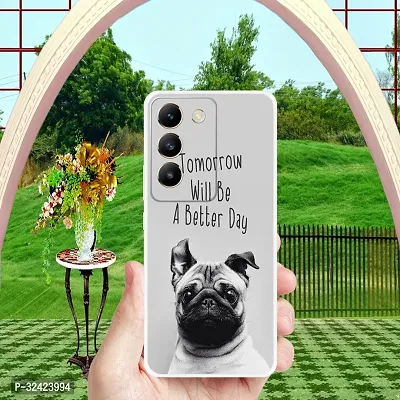 Stylish Silicon Printed Back Case Cover for Vivo T3 5G-thumb4