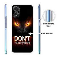 Stylish Silicon Printed Back Case Cover for Oppo A18-thumb2