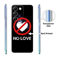 Stylish Silicon Printed Back Case Cover for Vivo T3 5G-thumb2